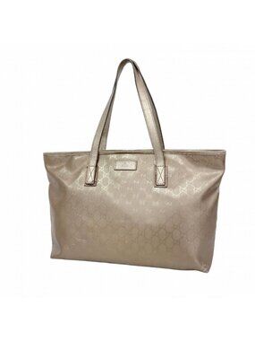 Gucci Tote GG Supreme Silver